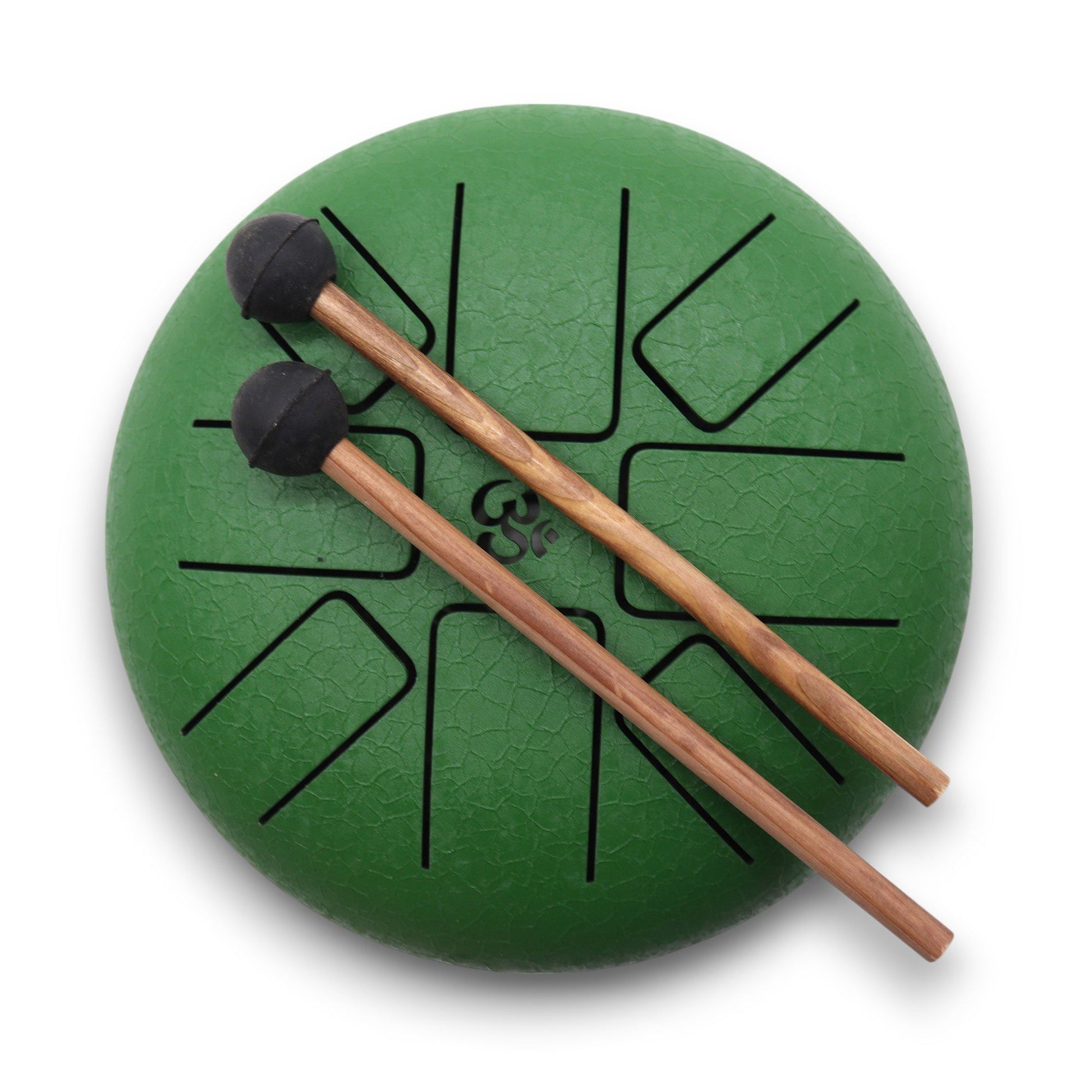 Steel Tongue Happy Drums  Om Green - 16cm
